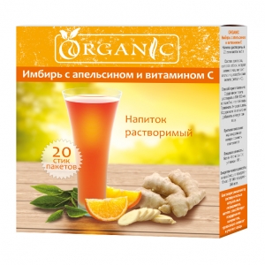 «Имбирь с апельсином и витамином C» напиток растворимый ― Бионова