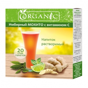 «Имбирный МОХИТО с витамином C» напиток растворимый ― Бионова