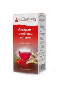 «Амарант с имбирем и годжи» чайный напиток ― Бионова